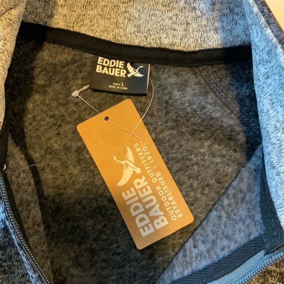Eddie Bauer 1/4 Zip Pullover NWT - Picture 5 of 9
